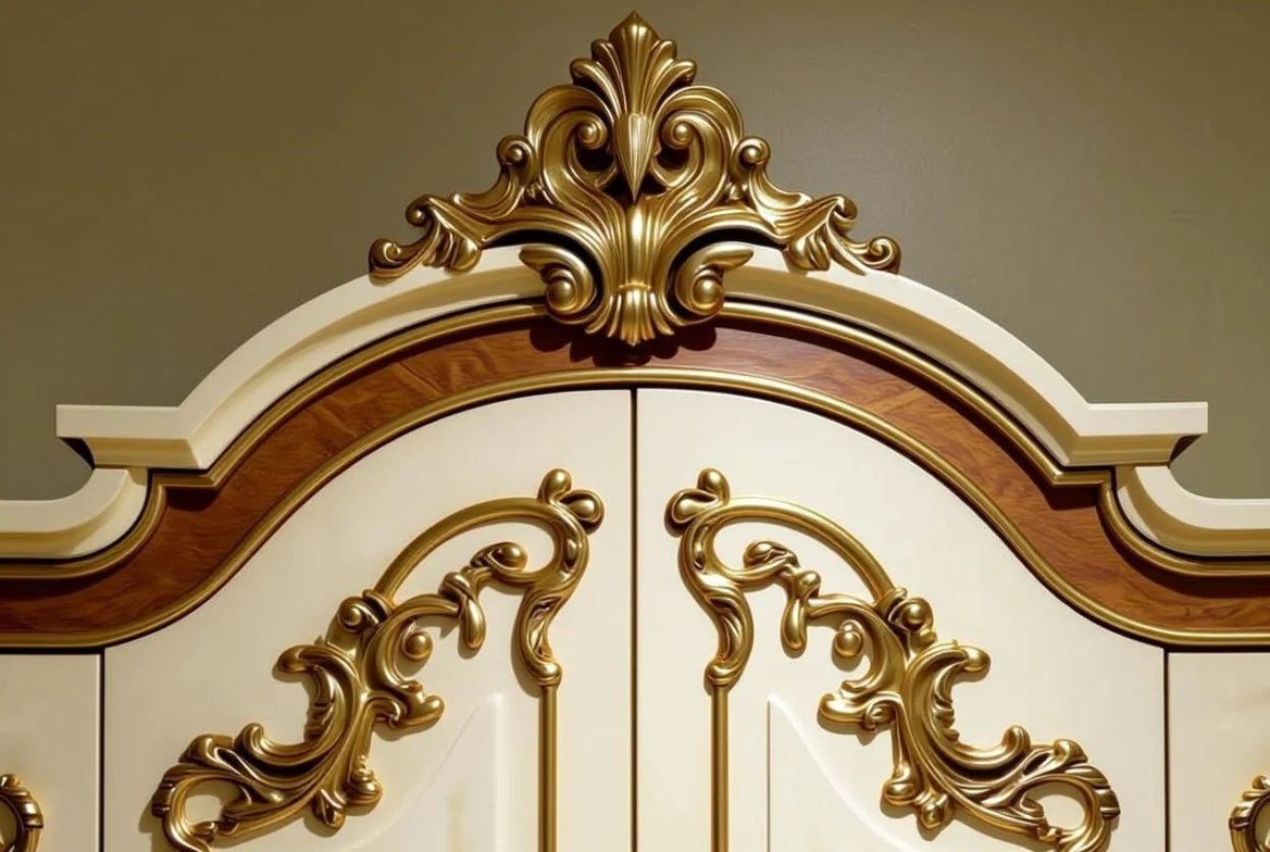 Grand Baroque Palace Bedroom Suite, Heirloom-Quality Furniture For Master Interiors | Empire Throne Collection