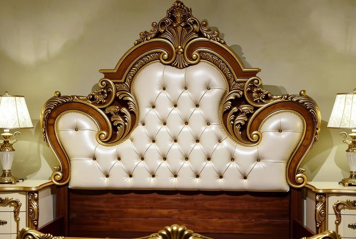 Grand Baroque Palace Bedroom Suite, Heirloom-Quality Furniture For Master Interiors | Empire Throne Collection