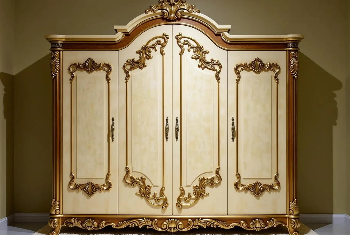 Grand Baroque Palace Bedroom Suite, Heirloom-Quality Furniture For Master Interiors | Empire Throne Collection