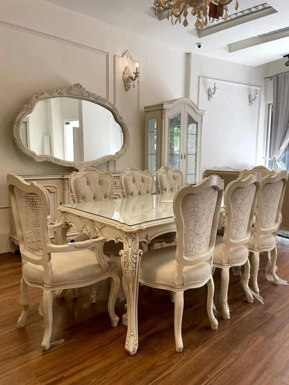 Ivory carved dining set