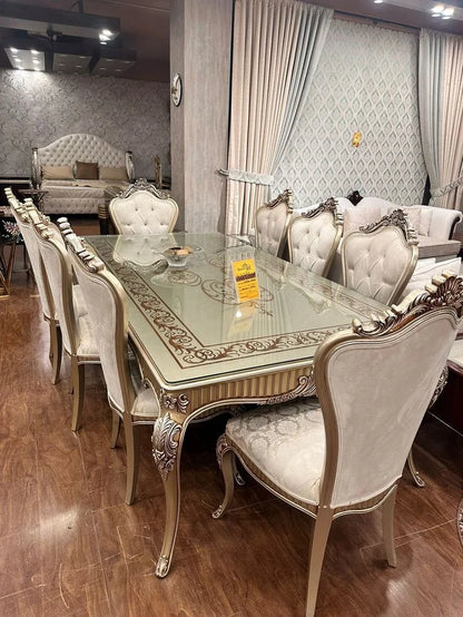 Ivory carved dining set