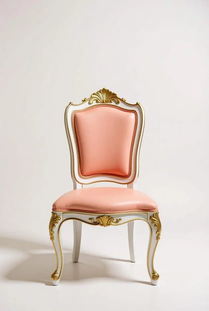 Peachy luxe French Rococo Style Dining Set