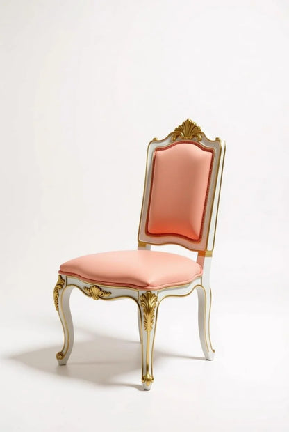 Peachy luxe French Rococo Style Dining Set