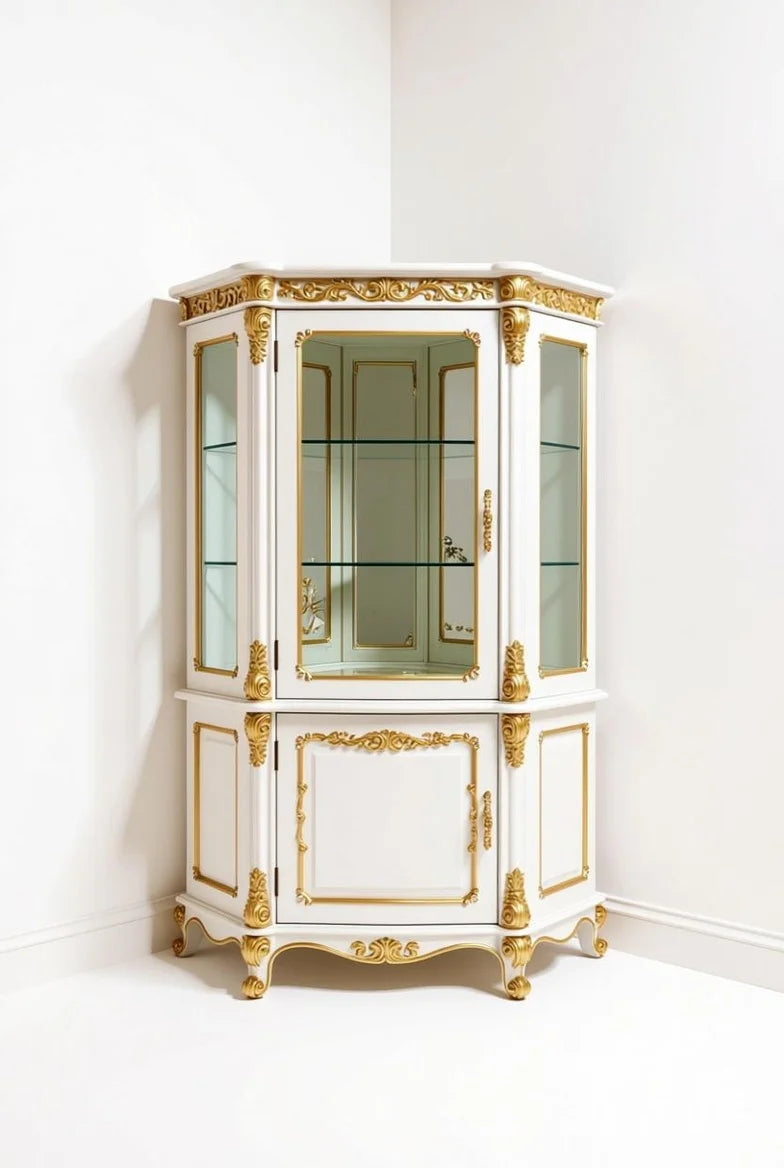 Peachy luxe French Rococo Style Dining Set