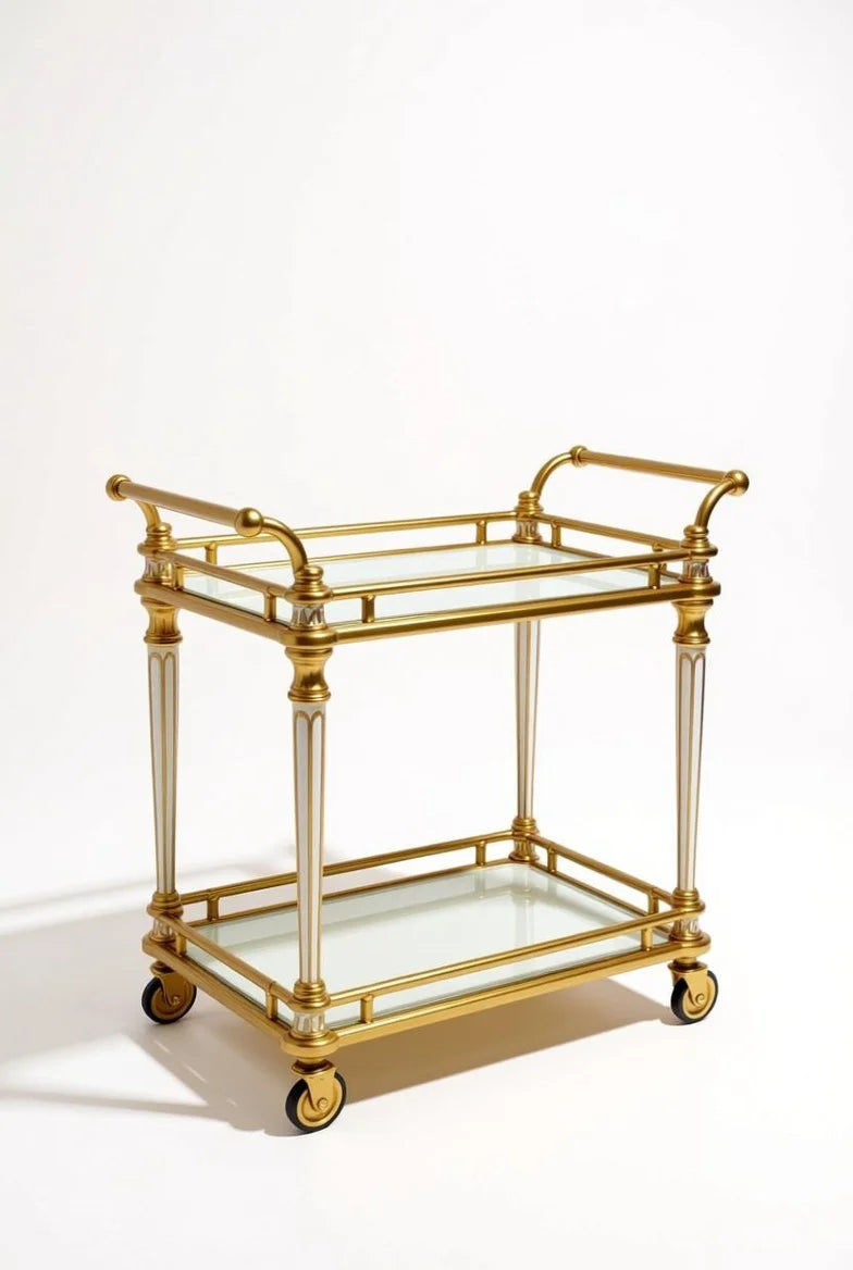 Peachy luxe French Rococo Style Dining Set