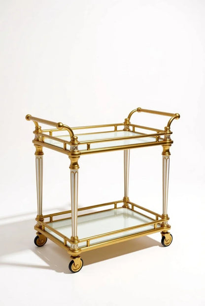 Peachy luxe French Rococo Style Dining Set