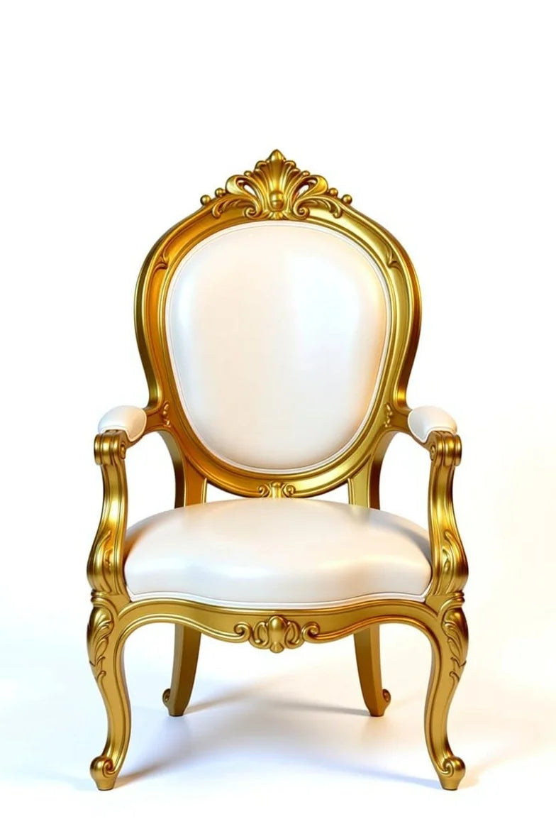 Royal Golden French Neo Style Bed Set