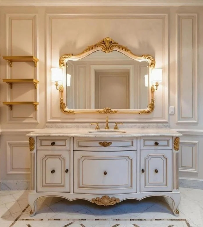 Signature French Neoclassical Bathroom Vanity