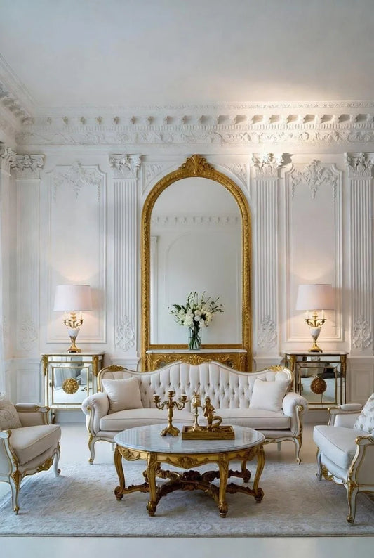 Timeless Pearl French Neo style Sofa Set